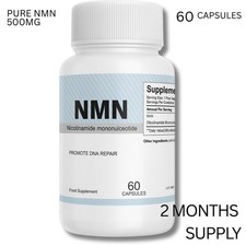 PURE NMN 500mg CAPSULES FOCUS