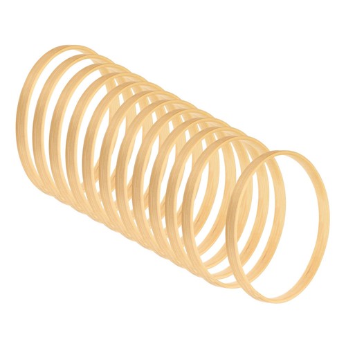 12pcs wooden bamboo - 4.7",