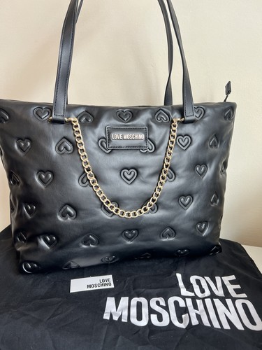Love moschino quilted black - love,