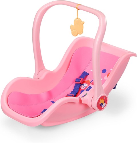 Baby born doll car seat - car, pink