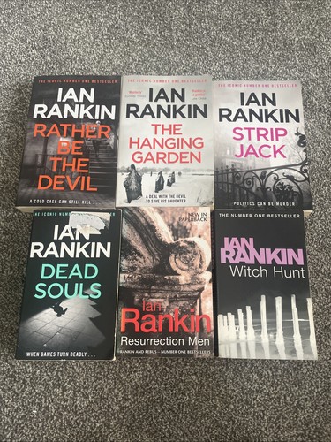 Ian rankin books bundle 6 - x,