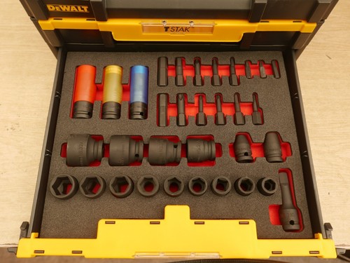 Facom impact socket set - facom, 1/2"