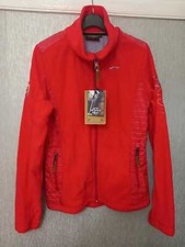 HV Polo Society Fleece Jacket Ledoux Coral Size Medium DH014 XX 08