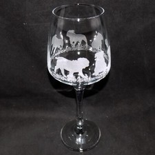 Engraved 'BRITISH BULLDOG' Dog