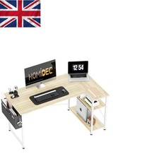 Elegant L-Shaped Computer Desk