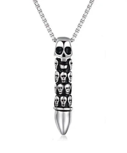 Skull bullet biker horror - bullet,