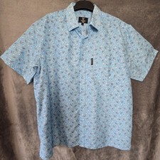 Guiness Shirt Mens Large Blue