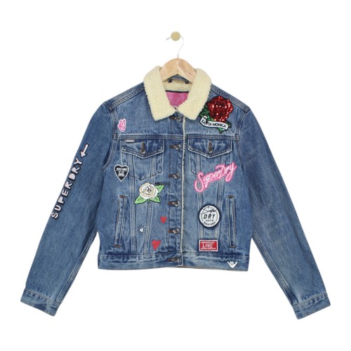 Superdry denim jacket womens - jacket,