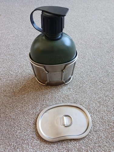 Genuine army canteen with - genuine,