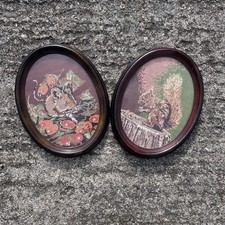 Pair of cottage core shabby