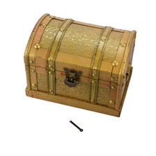 Wooden Pirate Treasure Chest