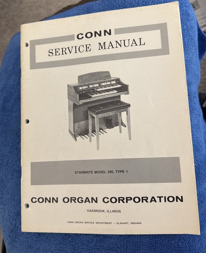 Conn organ service manual - conn,