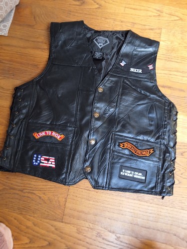 Buffalow leather bikers jacket - leather,