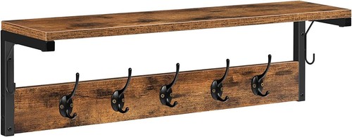 Coat rack shelf wall - coat,