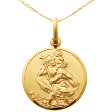 9ct Gold St Christopher