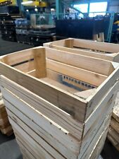 Wooden Crate Boxes Storage Apple Fruit Plain Wood Box Craft Crates - UK Made