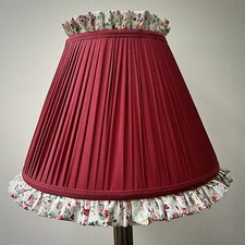 Rosso Red Rose Floral Gathered