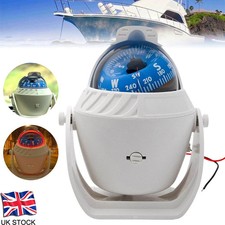 Car Vehicle Dashboard Navigation Compass Ball Adjustable for Boat Marine Truck
