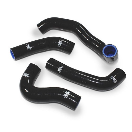 Black samco silicon rad - black,