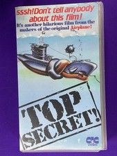 Top Secret VHS Video Tape