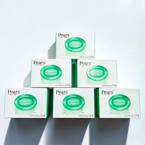 Pears transparent soap - pears, lemon