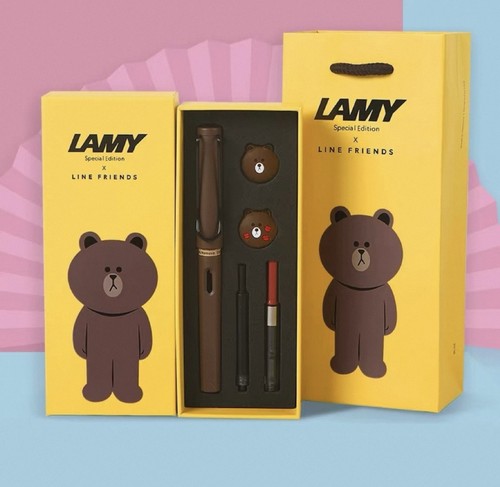 Lamy brown bear fountain - lamy, pen