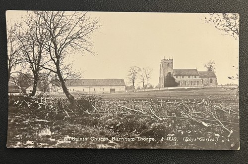 Rare norfolk rppc burnham - norfolk,