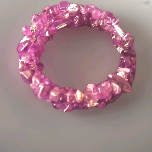 Amethyst bracelet - amethyst,