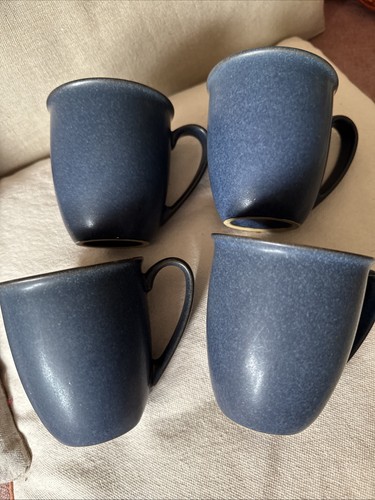 Denby blue jetty beakers - denby,