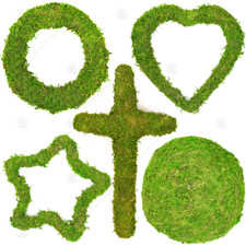 Padded Moss Effect Shapes |