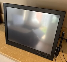 Pitney Bowes ICSN MDS2 CT150U-L Touchscreen 15" POS Monitor with Stand & Stylus