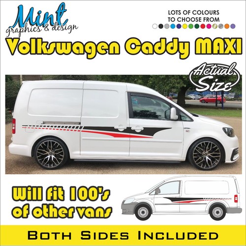 Caddy maxi side stripes - vw,