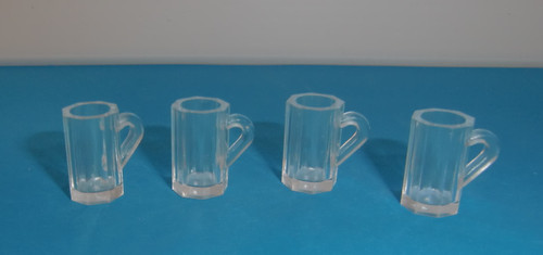 Dolls house beer mugs - house,