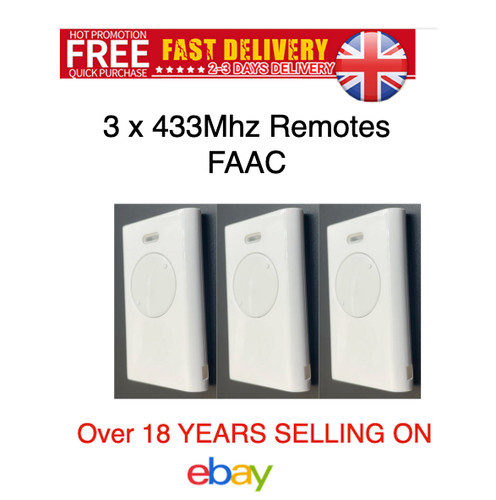 Faac remote control xt2 - control, lr
