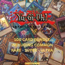 100 YuGiOh cards bundle Bulk