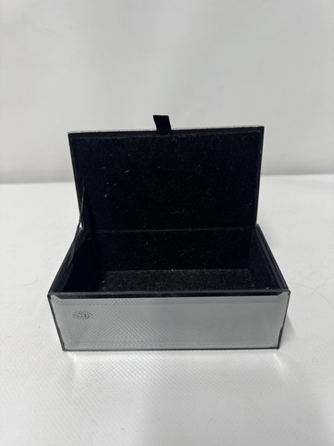 Mirrored glass jewellery box - glass,