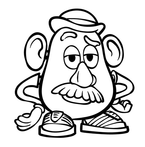 Small toy story mr - story,