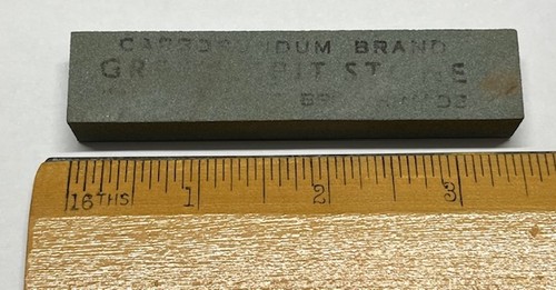 Vintage carborundum green grit - green,