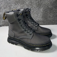 Dr Martens Tarik Utility Boots in Gunmetal Grey Size Uk 8 New
