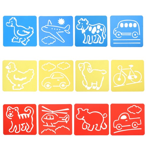 Pcs stencil set hollow - set,