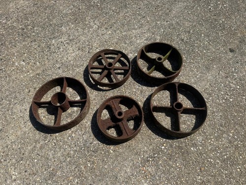 Antique cast iron - cast, wheels