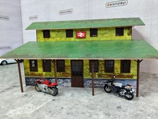 Railway Station Building 1:22.5 Scale – G Gauge Train Station Diorama Model Kit