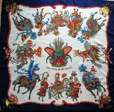Hermes Carre 90 Silk Scarf