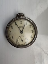 Vintage Metal Gents Westclox Pocket Ben Pocket Watch spares and repairs