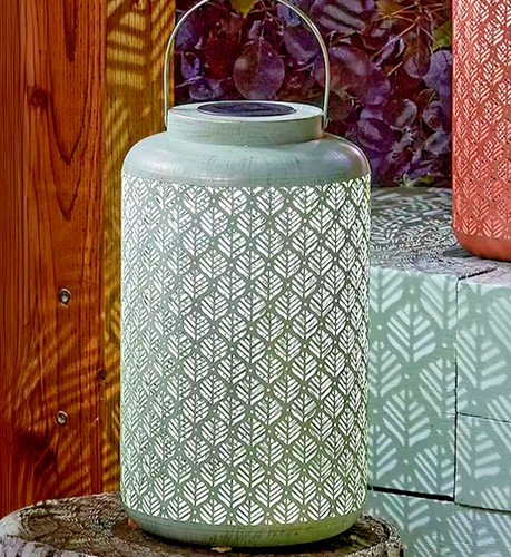 Solar garden hanging lantern - garden,
