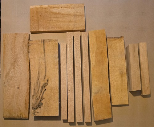 4kg oak timber - oak, offcuts