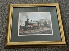 Steam Train Print Picture