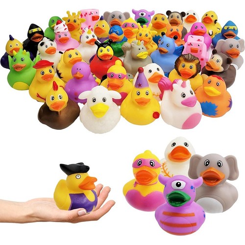 20pcs rubber ducks random - rubber, ducks,