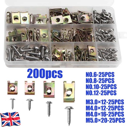 200pcs assorted spire - assorted, u