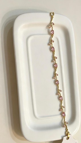 Pink crystal vine - vine, leaf